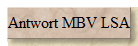 Antwort MBV LSA