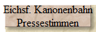 Eichsf. Kanonenbahn
Pressestimmen